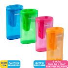Фото - Точилка Axent Lighter, с контейнером, ассорти цветов (1155-А)