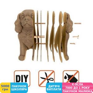 Фото №2 - 3D пазл скульптурний Cartonic Spaniel (CARTSPANIEL)