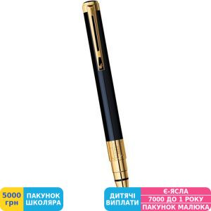 Фото №4 - Ручка подарункова кулькова Waterman PERSPECTIVE Black GT BP (21 400)