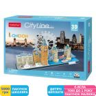 Фото - Тривимірна головоломка-конструктор CubicFun City Line London (MC253h)