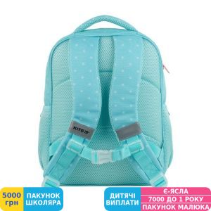 Фото №8 - Рюкзак дитячий Kite Kids Studio Pets, для дівчаток, бірюзовий (SP24-559XS)