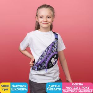 Фото №6 - Сумка на пояс бананка Yes SP-35 Anime (559708)