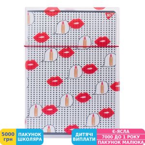 Фото №1 - Блокнот Yes А4 BBF LIPS (764435)