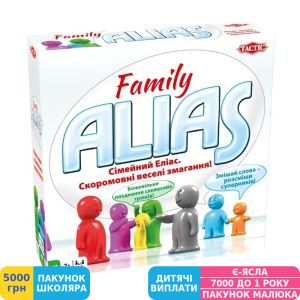 Фото №1 - Игра настольная Tactic Alias Family (54336)