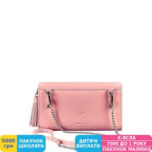 Фото №3 - Сумка BlankNote Элис Розовая (BN-BAG-7-pink-peach), кожа