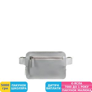 Фото №4 - Сумка поясная BlankNote DropBag mini серая (BN-BAG-6-shadow), кожа