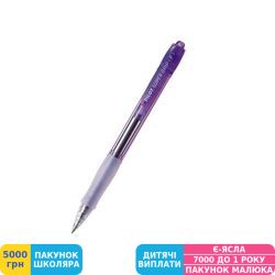 Фото - Ручка кулькова автоматична Pilot Super Grip Neon, фіолетовий корпус, синя (BPGP-10N-F-V)
