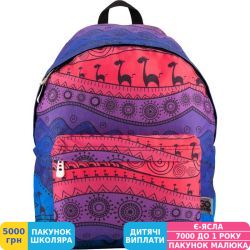 Фото - Рюкзак GoPack 112, для девочек, разноцветный (GO18-112M-2)