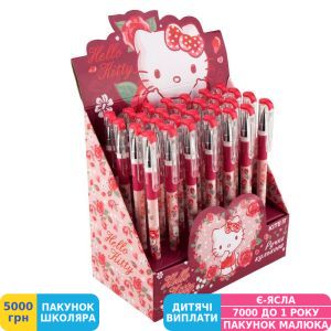 Фото №2 - Ручка кулькова Kite Hello Kitty, 0,5 мм, синя (HK19-032)