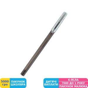 Фото №2 - Ручка кулькова Unimax Style G7-3, 1,0 мм, чорна (UX-103-01)