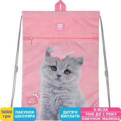 Фото - Сумка для взуття Kite Education Studio Pets, з кишенею (SP20-601M-1)