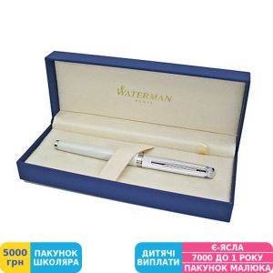 Фото №3 - Ручка подарункова кулькова Waterman HEMISPHERE White CT BP (22 062)