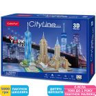 Фото - 3D пазл CubicFun CityLine Нью-Йорк (MC255h)