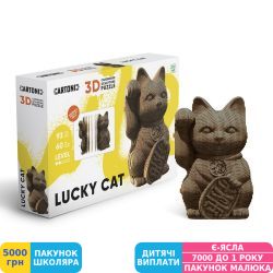 Фото - 3D пазл скульптурний Cartonic Lucky cat (CARTLUCK)
