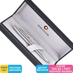 Фото №2 - Ручка подарочная шариковая Sheaffer Gift Collection 100 Brushed Chrome NT BP (Sh930625)