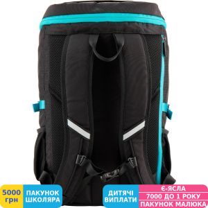 Фото №9 - Pюкзак Kite Kite&More, чоловічий, чорний (K18-1018XL-2)