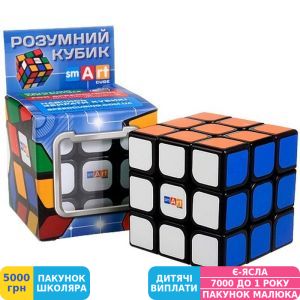 Фото №4 - Головоломка Smart Cube 3х3 чорний (SC321)