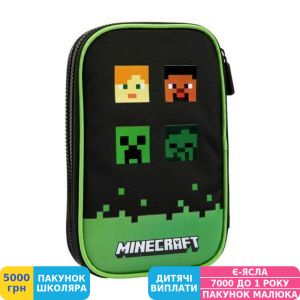 Фото №7 - Пенал м‘який Yes PH-35 Minecraft Reality, з LED (533778)