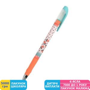 Фото №1 - Ручка шариковая Axent Watermelon, 0,5 мм, синяя (AB1049-33-A)