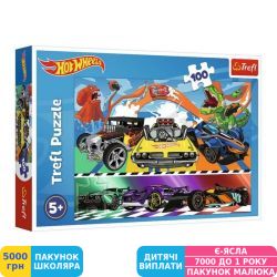 Фото - Пазли Trefl Hot Wheels Швидкісні машини, 100 елементів (16466)