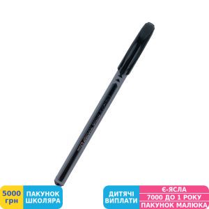 Фото №2 - Ручка кулькова Unimax Topgrip, 0,7 мм, чорна (UX-148-01)