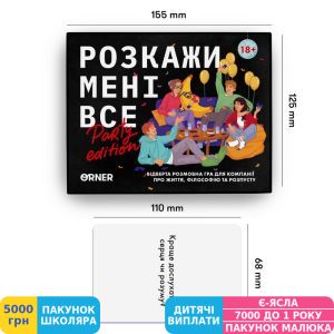 Фото №9 - Игра разговорная Orner Расскажи мне все! Party edition (orner-2249)