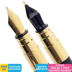 Фото №2 - Ручка подарункова перова Waterman PERSPECTIVE Black GT FP F (11 400)