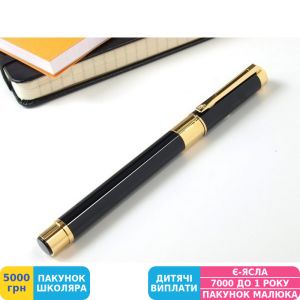 Фото №5 - Ручка подарункова перова Waterman PERSPECTIVE Black GT FP F (11 400)