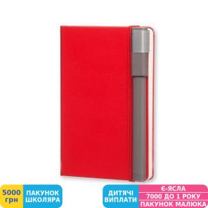Фото №3 - Ручка подарочная роллер Moleskine Plus, серая (EW61RG1507)