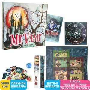 Фото №2 - Настольная игра STRATEG Mr. Vamp (30616)