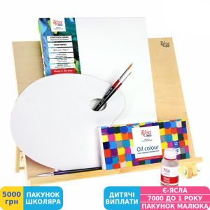 Фото №3 - Набір матеріалів для олійного живопису ROSA Studio Art Set (340229)