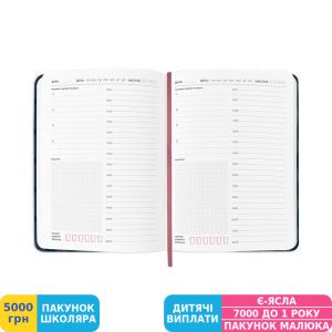 Фото №5 - Планер-щоденник Orner I have a daily plan, темно-синій (orner-3004)