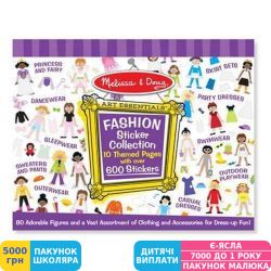 Фото - Набір наклейок Melissa&Doug Мода, 600 шт. (MD14190)