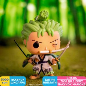 Фото №4 - Коллекционная фигурка Funko Pop Animation One Piece Roronoa Zoro 923 (54462)