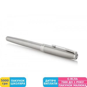Фото №4 - Ручка подарочная перьевая Parker (Паркер) Sonnet 17 Stainless Steel CT FP F (84 211)