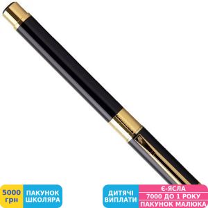 Фото №6 - Ручка подарункова перова Waterman PERSPECTIVE Black GT FP F (11 400)