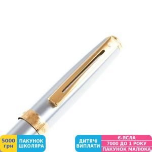 Фото №2 - Ручка подарочная перьевая Sheaffer PRELUDE Brushed Chrome CT FP M (Sh342004)