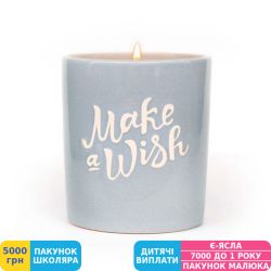 Фото - Свеча Orner Make a wish Grey (orner-0531)