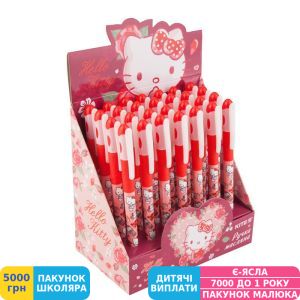Фото №2 - Ручка масляная автоматическая Kite Hello Kitty, 0,7 мм, синяя (HK19-033)