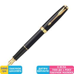 Фото - Ручка подарочная перьевая Parker (Паркер) Sonnet 08 Laque Black FP F (85 812)