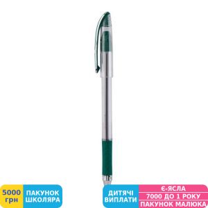 Фото №2 - Ручка кулькова Unimax Maxflow, 0,7 мм, зелена (UX-117-04)