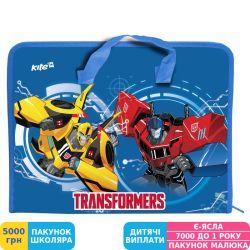Фото - Портфель Kite Transformers, А4, на блискавці, 1 відділ. (TF17-202)