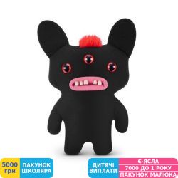 Фото - Мягкая игрушка Fuggler Рико Черный Ирокез, 22 см (15727D)