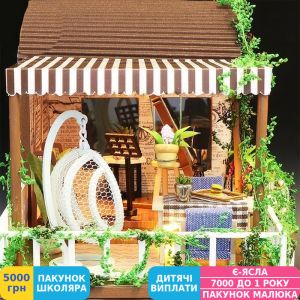 Фото №3 - Мини-интерьерная модель ручной работы MASSLINNA Rainbow Cafe