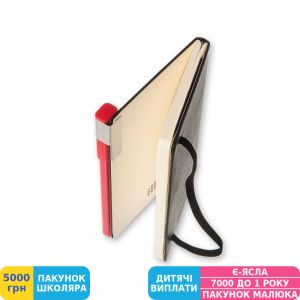 Фото №3 - Ручка подарочная роллер Moleskine Plus, красная (EW61RF907)