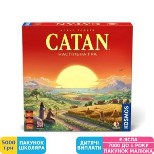 Фото №1 - Настільна гра Rozum Catan, укр. (R100UA)