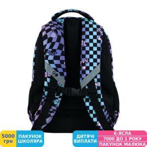 Фото №4 - Рюкзак для підлітка GoPack Teens, для дівчаток, синій (GO26-162M-2)