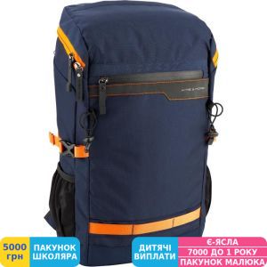 Фото №12 - Pюкзак Kite Kite&More, мужской, синий (K18-1018XL-1)
