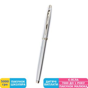 Фото №3 - Ручка подарункова ролер Sheaffer Gift Collection 100 Brushed Chrome NT RB (Sh930615)