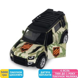Фото №6 - Позашляховик TechnoDrive Шеврони Героїв Land Rover Defender 110 3 ОШБр (250363M2)